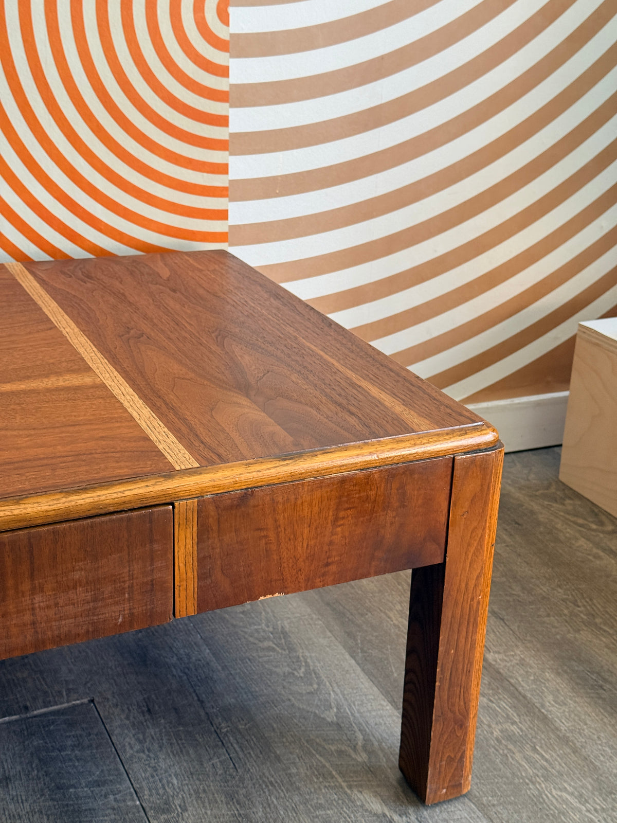 Vintage Walnut Coffee Table  by Lane Furniture