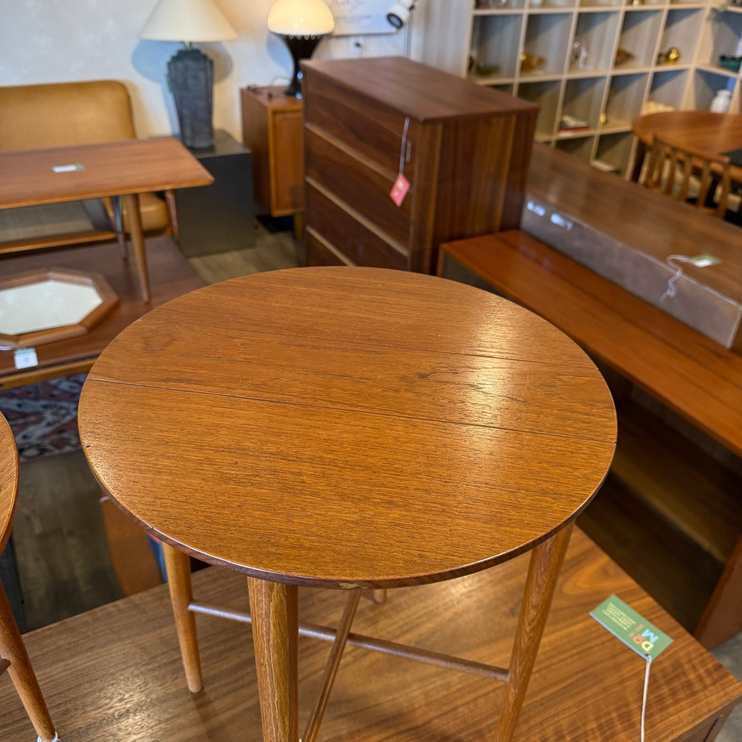 Danish Teak Folding Side Tables(Price is per table)