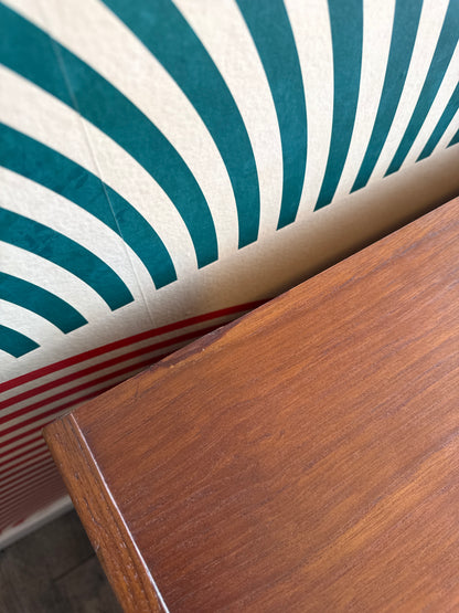 Vintage Teak Low Sideboard