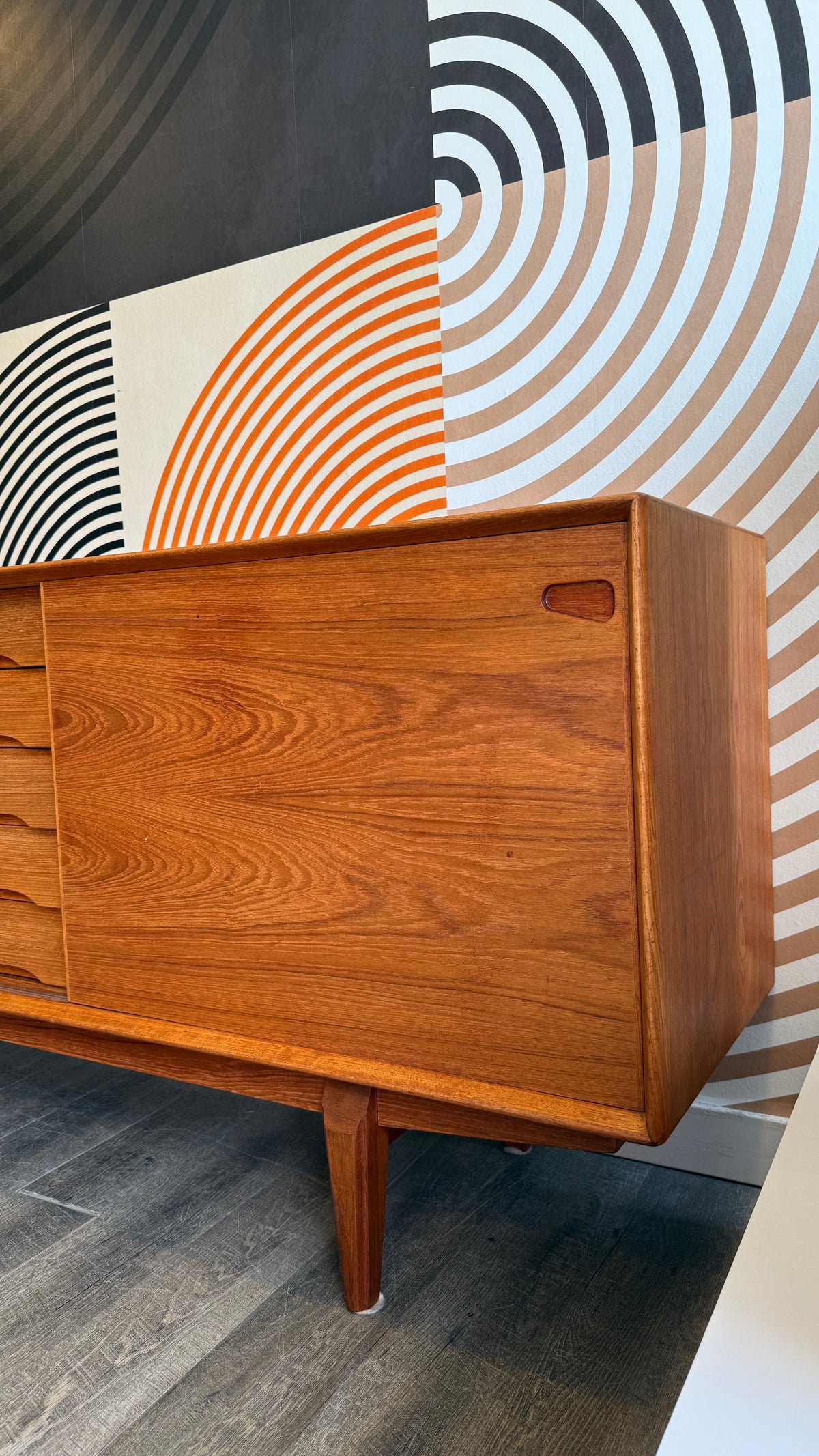 Vintage Dyrlund Teak Sideboard