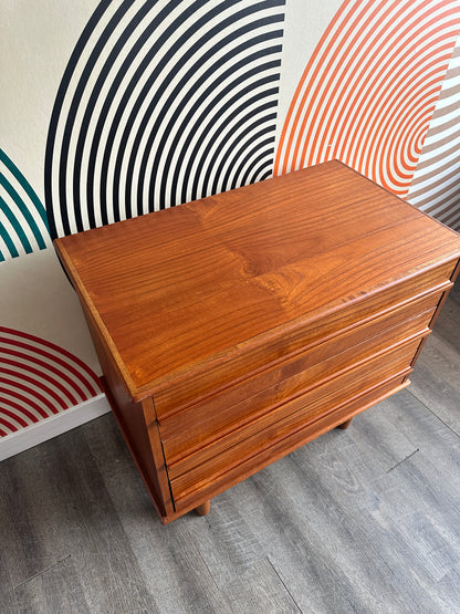 Small Teak Chest of Drawers