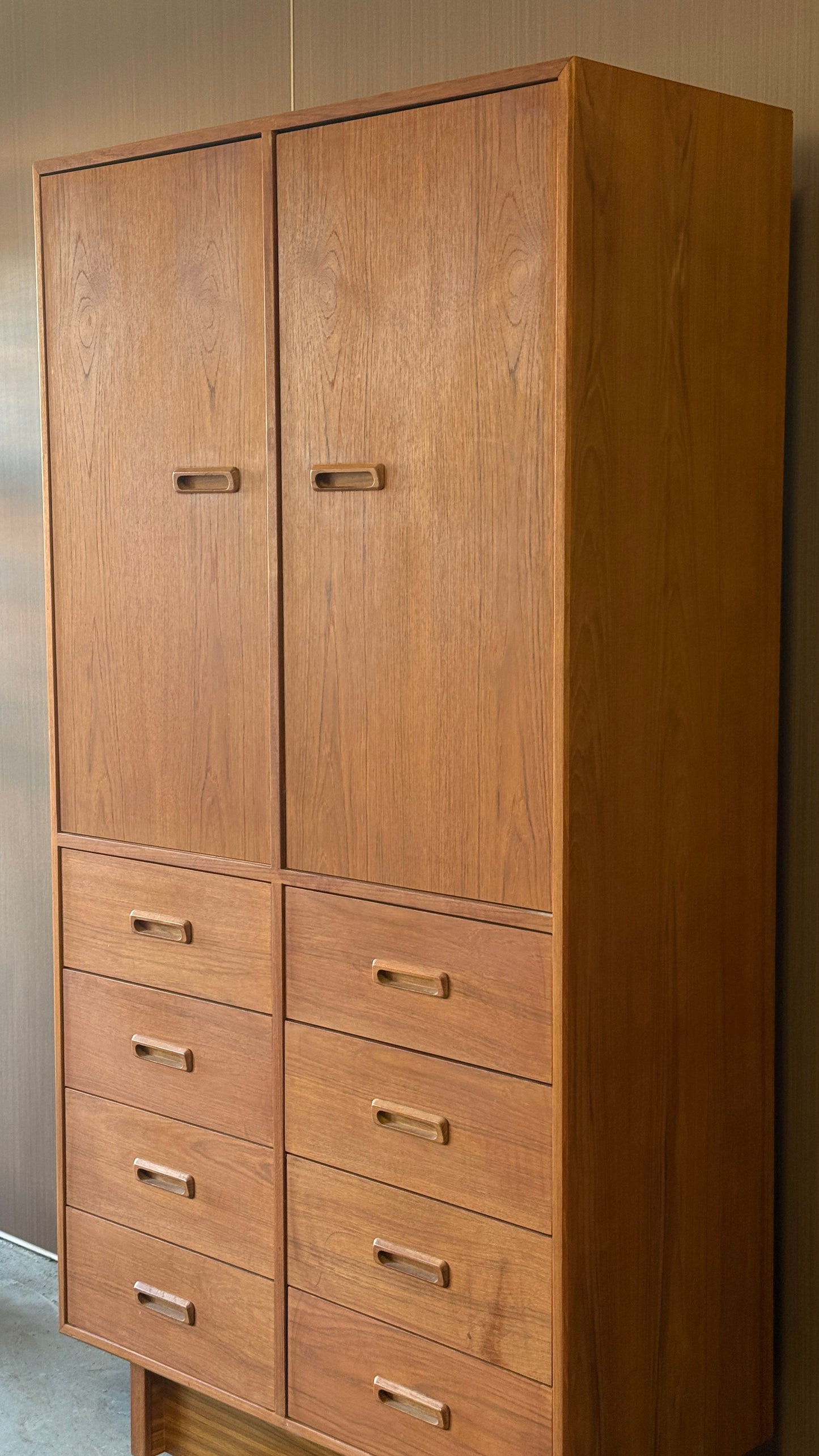 Vintage Teak Wardrobe