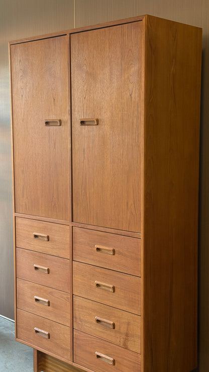 Vintage Teak Wardrobe