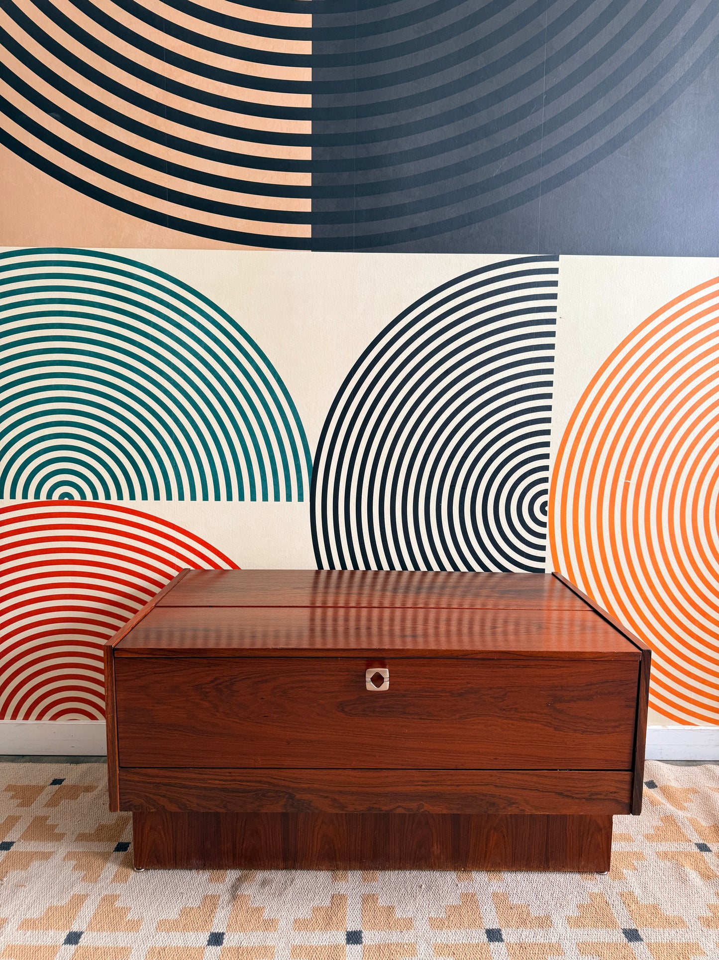 Mid-Century Danish Rosewood Storage Cabinet