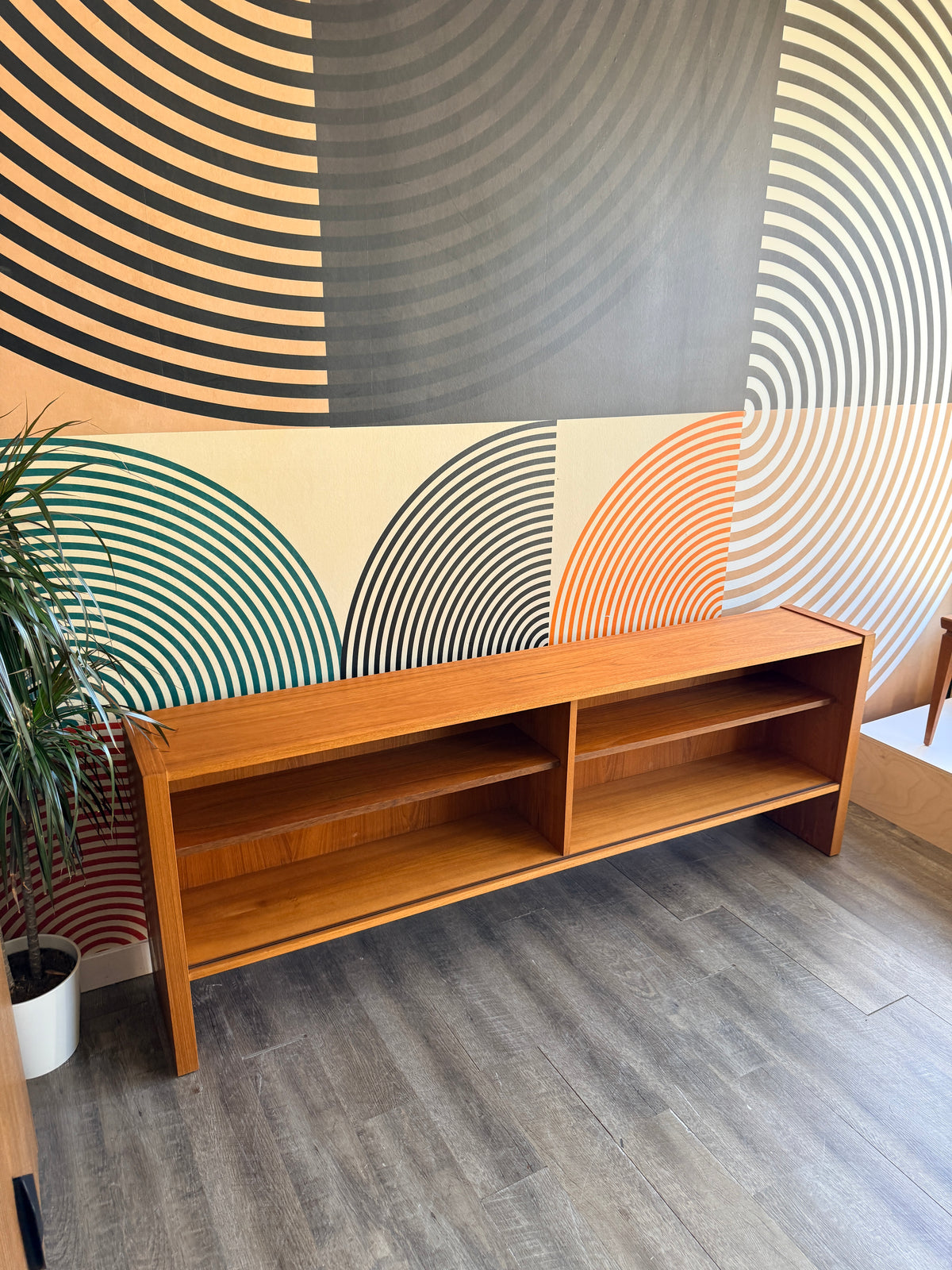 Vintage Teak Bookcase