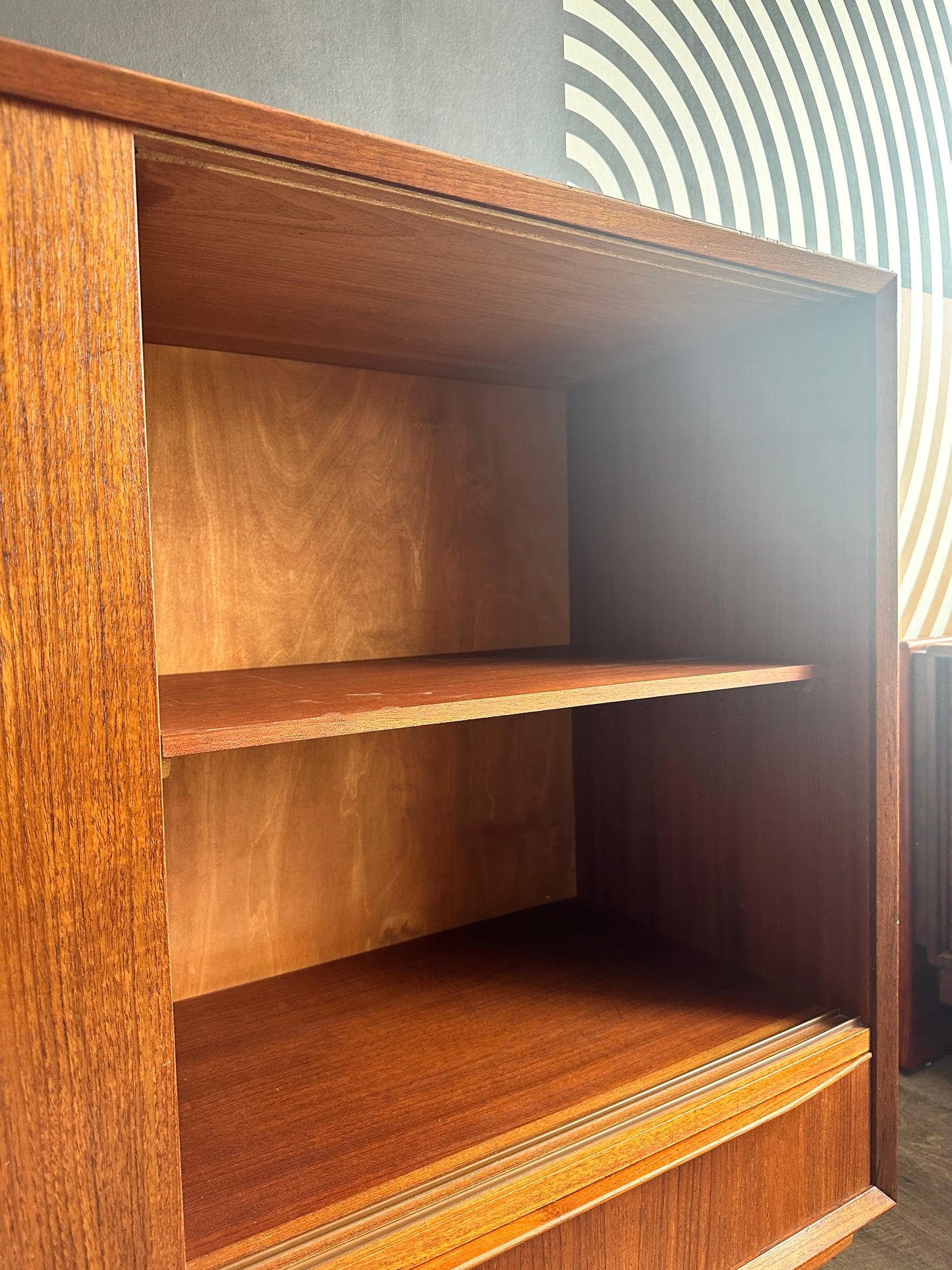 Vintage Teak Credenza