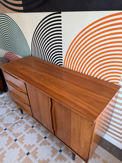 Mid-Century Walnut Credenza