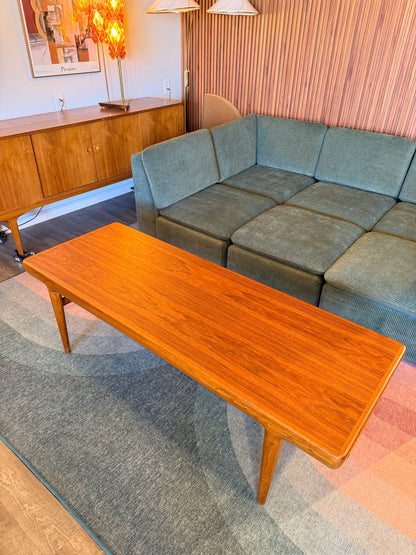 Danish Teak Coffee Table by Johannes Andersen for Silkeborg