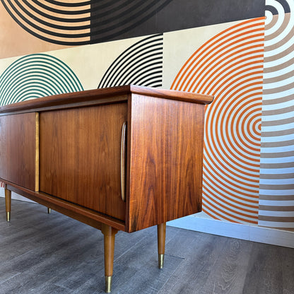 Vintage Walnut Sideboard by Deilcraft