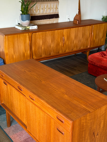 Petite Teak Credenza/Sideboard