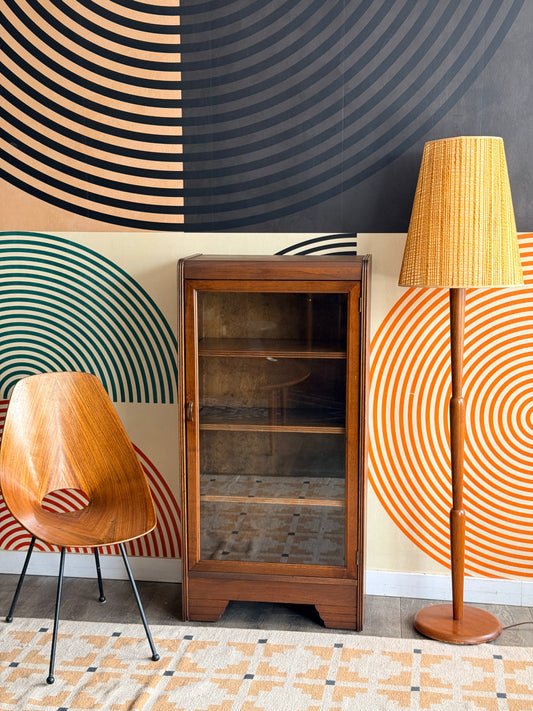 Vintage Art Deco Curio Cabinet