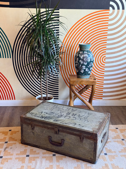 Vintage Military Fibreglass Trunk
