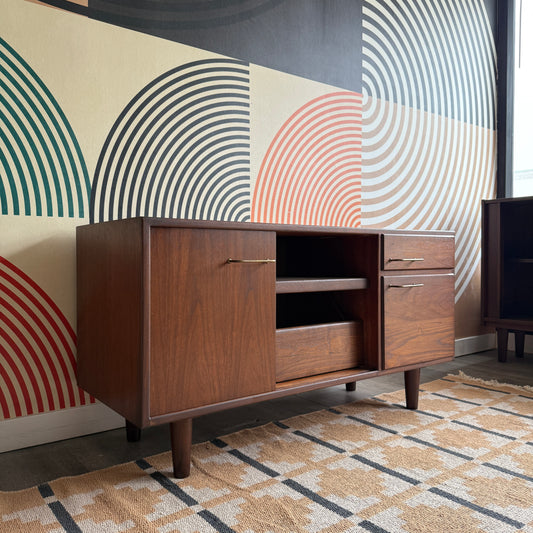 Vintage Walnut Sideboard