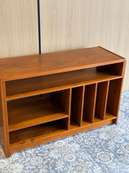 Vintage Teak Pull-out Media Cabinet