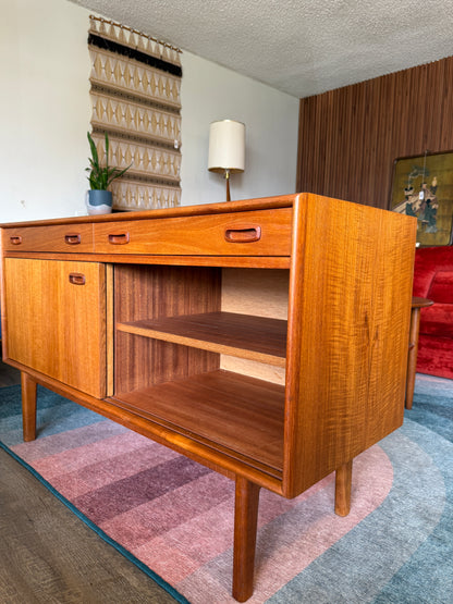 Petite Teak Credenza/Sideboard