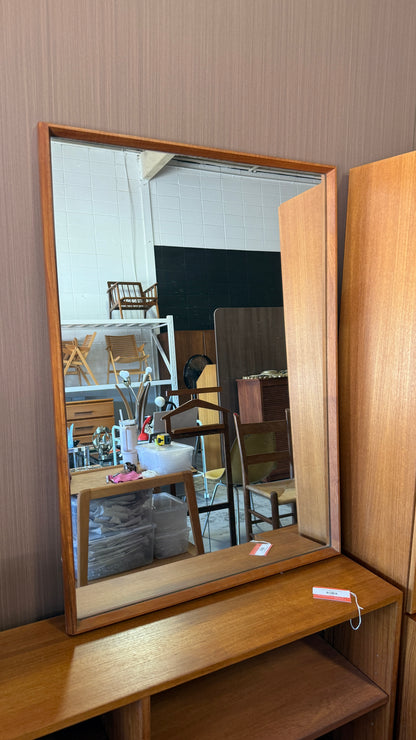 Teak Mirror