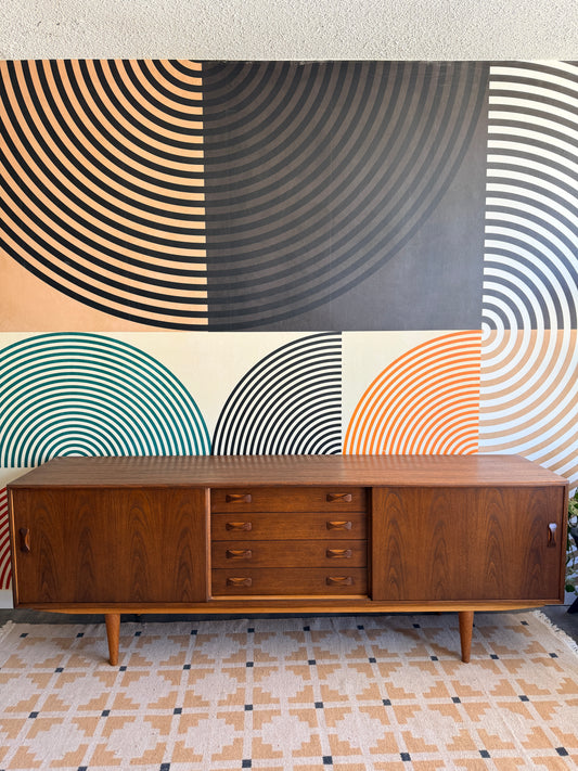 Danish Teak Sideboard by Clausen and Son