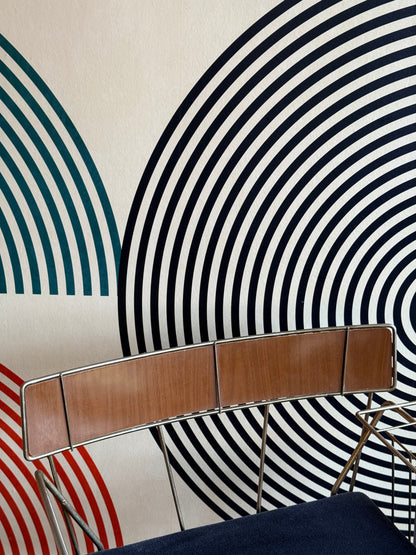 Vintage Wire Gossip Bench