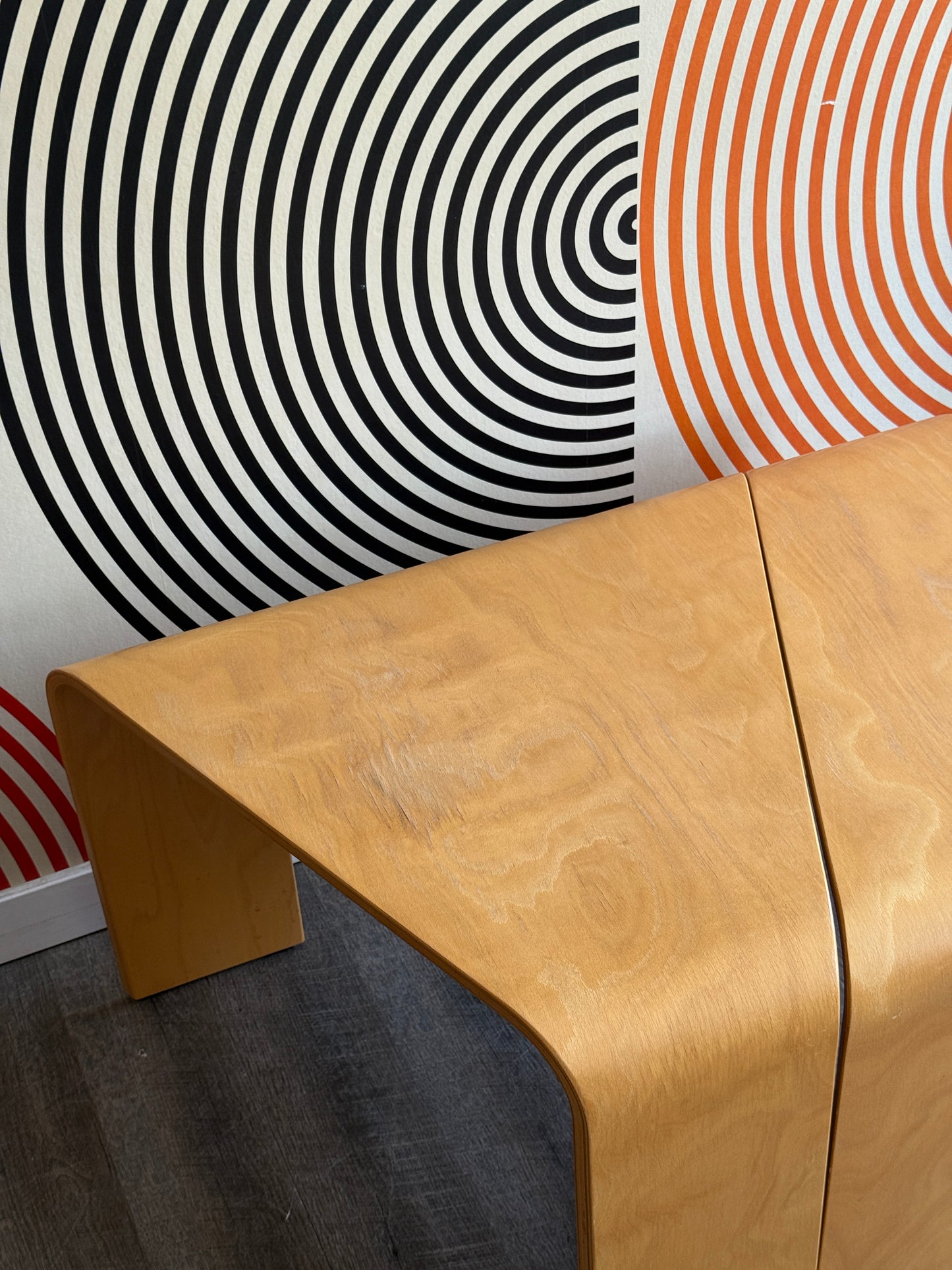 Pair of Stressless Bentwood Tables