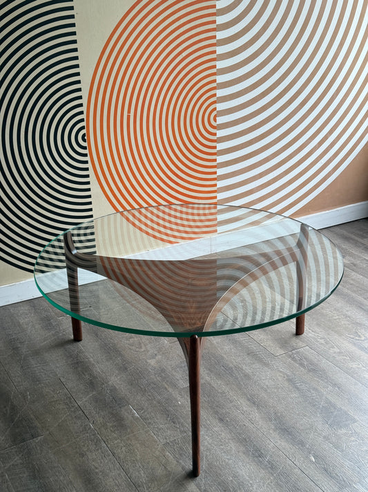 Sven Ellekaer for Christian Linnberg Rosewood Coffee Table