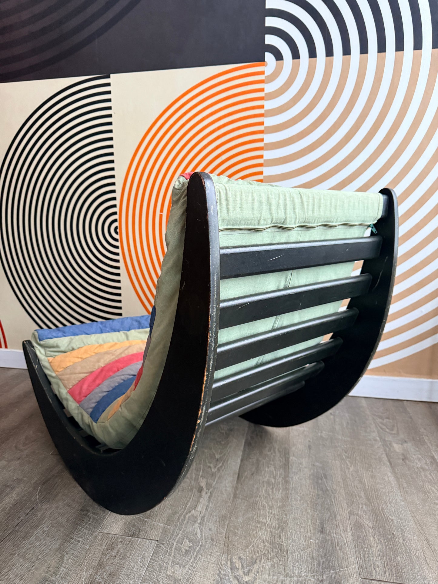 Verner Panton Relaxer II Rocking Chair For Rosenthal, 1970S