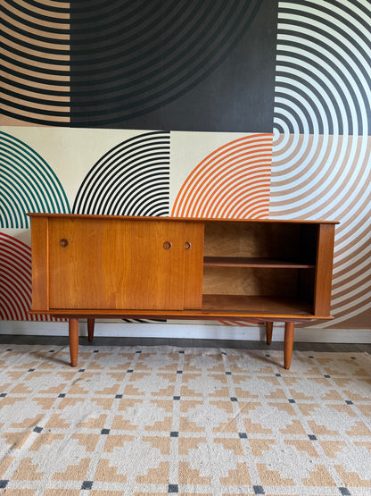 Mid-Century Modern Teak Credenza