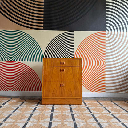 Small Teak Chest of Drawers