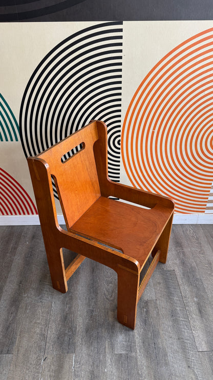 Vintage Wooden Side Chair