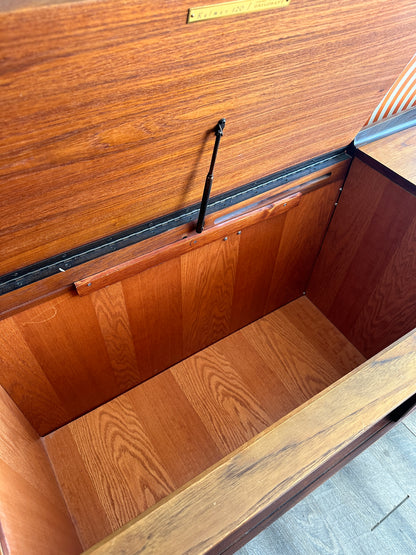 Vintage Converted Teak Credenza