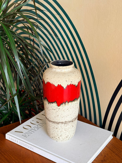 Vintage W.German Pottery Vase by Scheurich ,1057/25