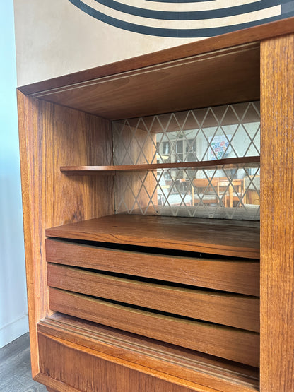 Vintage Teak Credenza