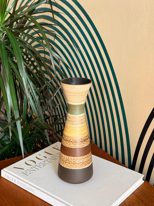 Vintage W.German Pottery Vase by Dümler & Breiden,102/25