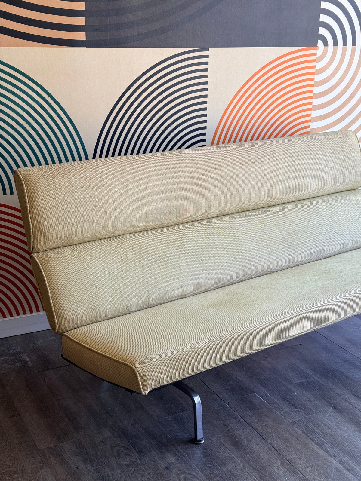 Vintage Eames Compact Sofa(Newly Upholstered)