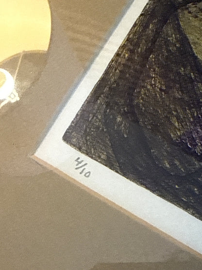 Signed Limited Edition Abstract Print — S. Feindel