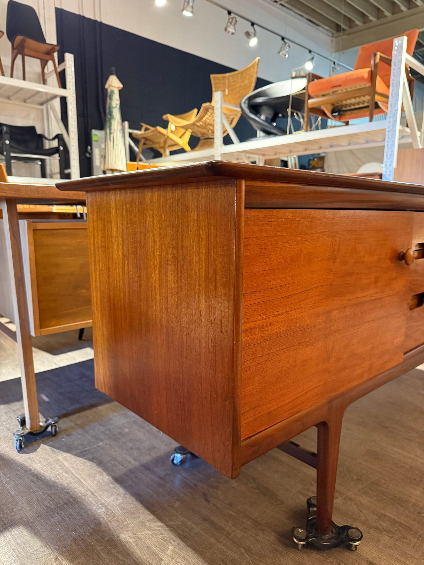 Vintage Teak and Afromosia Teak Sideboard by John Herbert for Younger