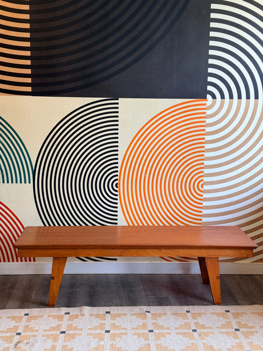 Vintage Wooden Coffee Table