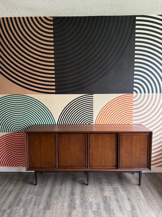 Vintage Walnut Sideboard