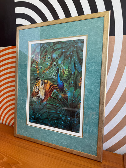 “Tiger – Thousand Eyes” Limited Edition Print by J. Sovak (1990)