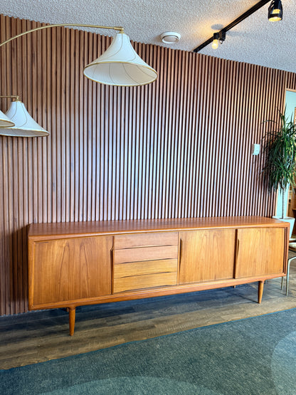 Danish Mid-Century Modern Teak Sideboard by Aco Møbler