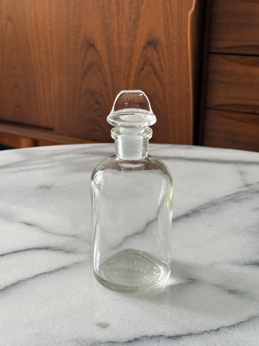Vintage Pyrex Apothecary Jar with a Stopper