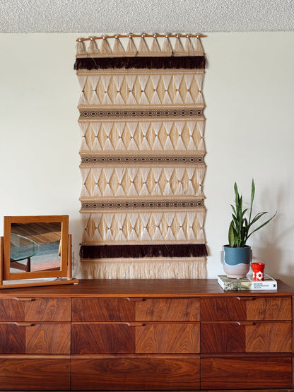 Vintage Colombian Woven Tapestry
