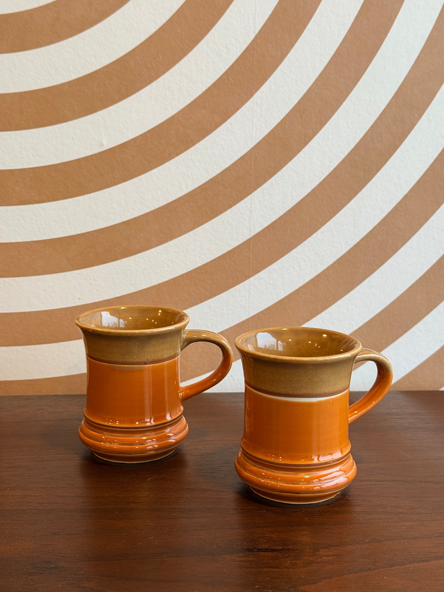 Pair of Japanese Ceramic Mugs