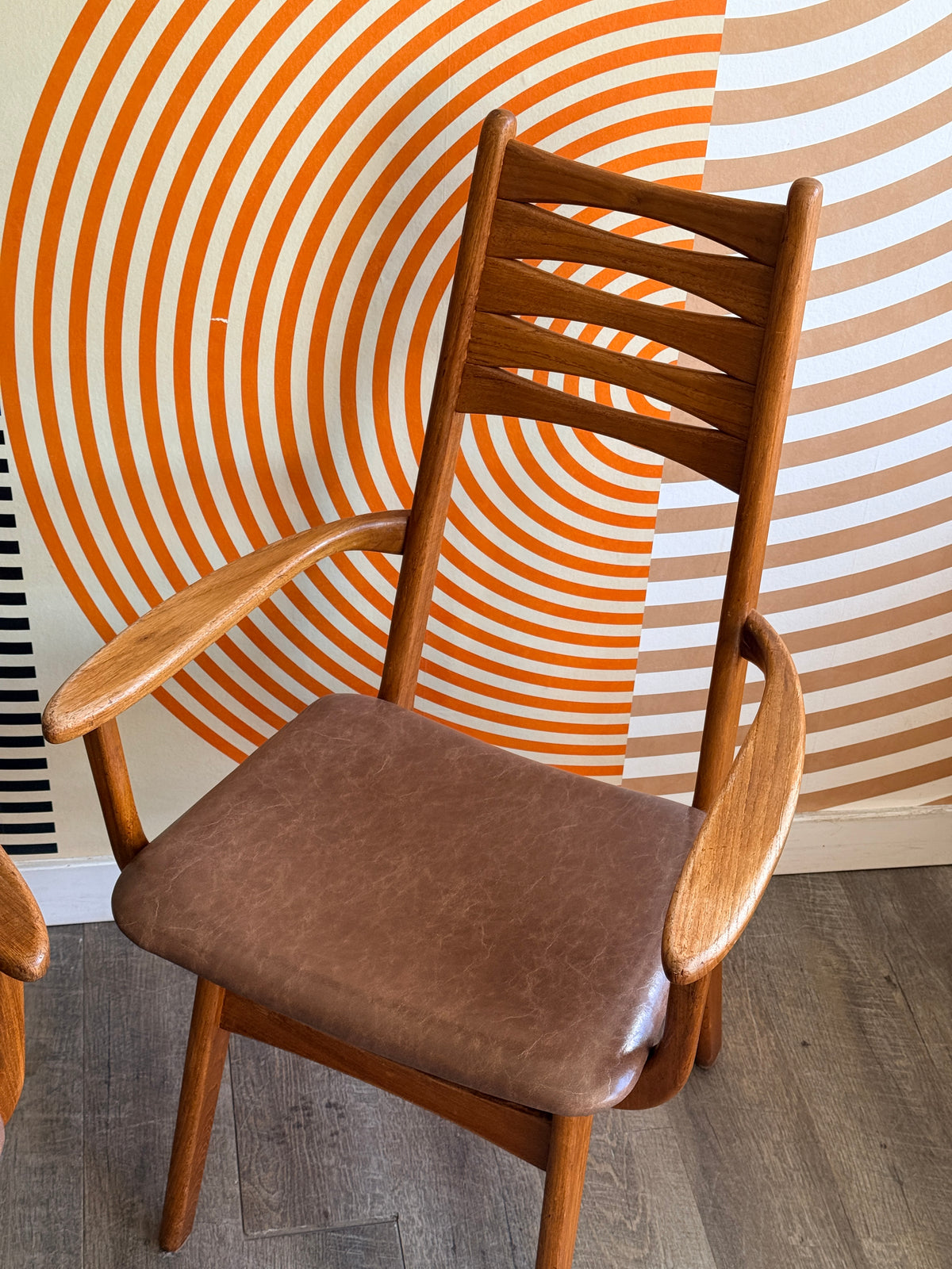 Pair of Danish Teak Dining Chairs