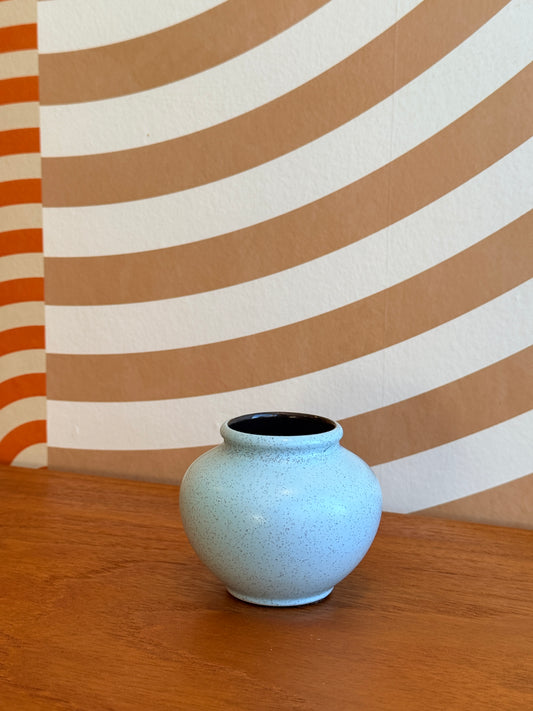 Mini Vintage Robin’s Egg Blue Vase