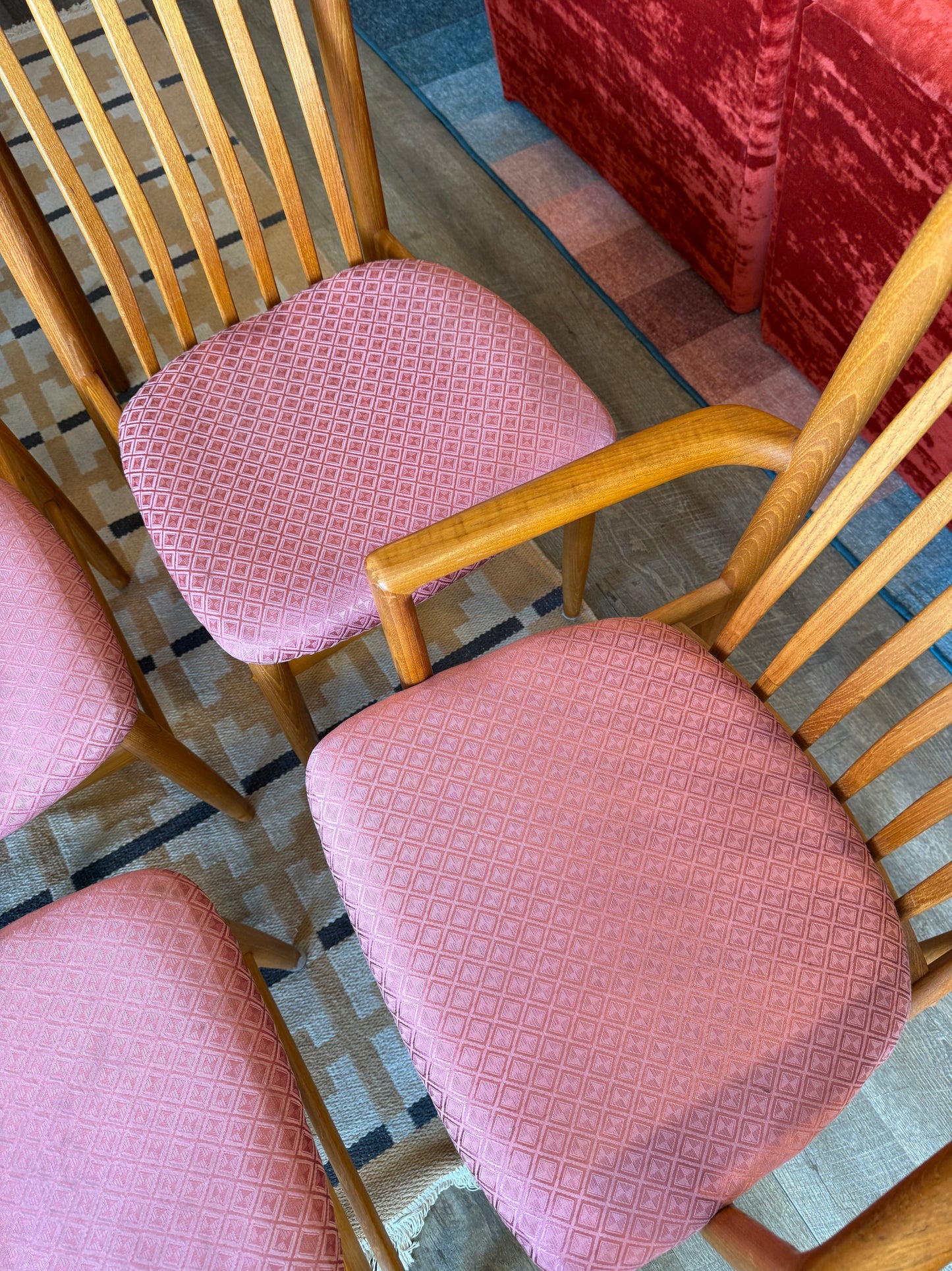 Set of 6 Teak Dining Chairs by Benny Linden