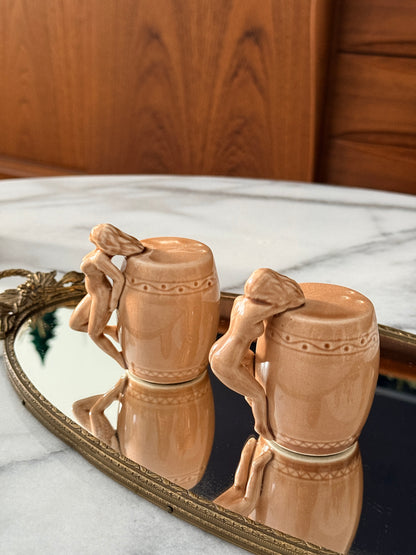 Vintage Nude Collectible Salt and Pepper Shakers