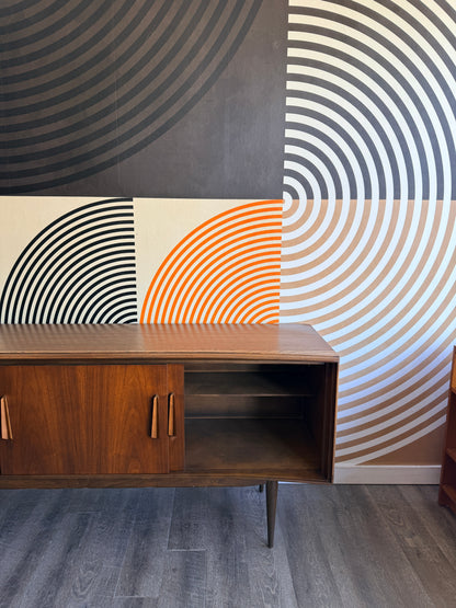 Vintage Deilcraft Walnut Credenza/Sideboard