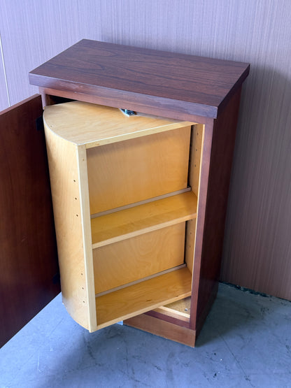 Wooden Revolving Cabinet