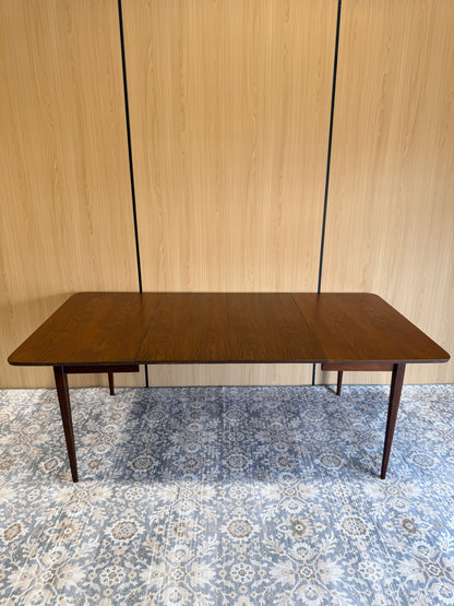 Vintage Extendable Walnut Dining Table