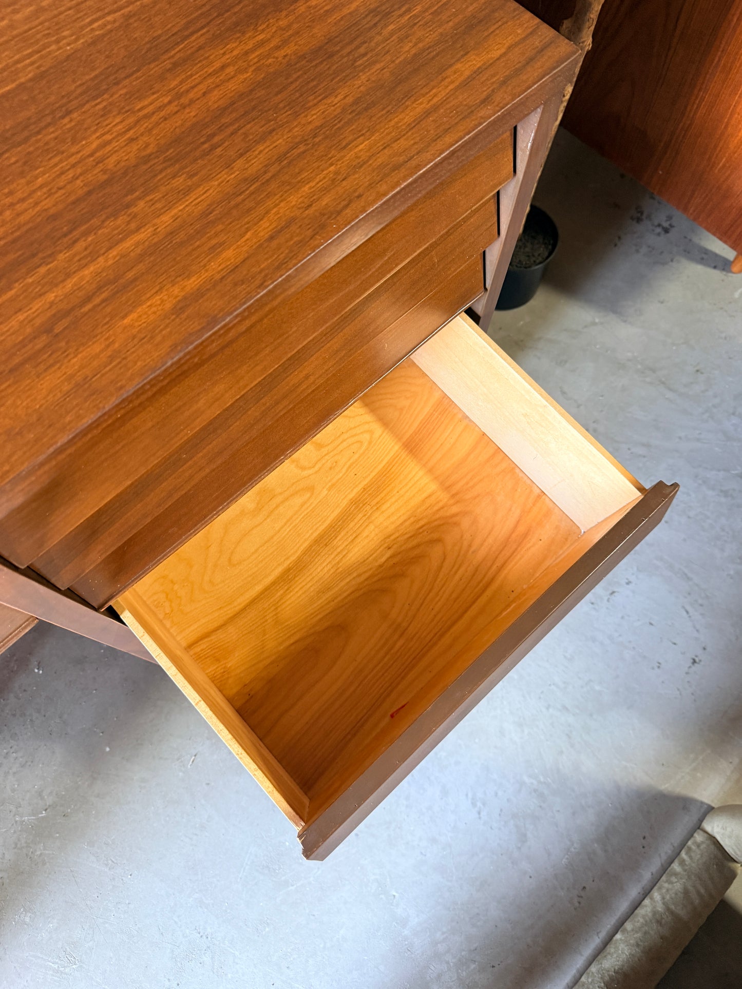 Vintage Walnut Desk